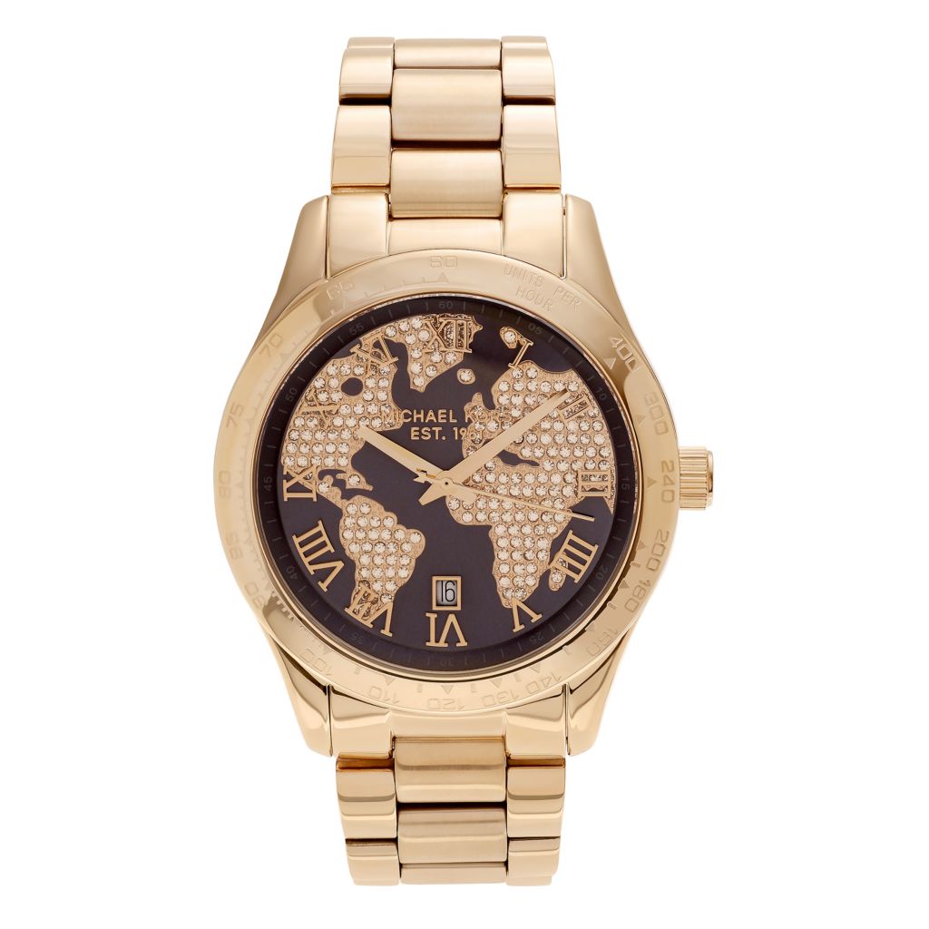 michael kors watch map