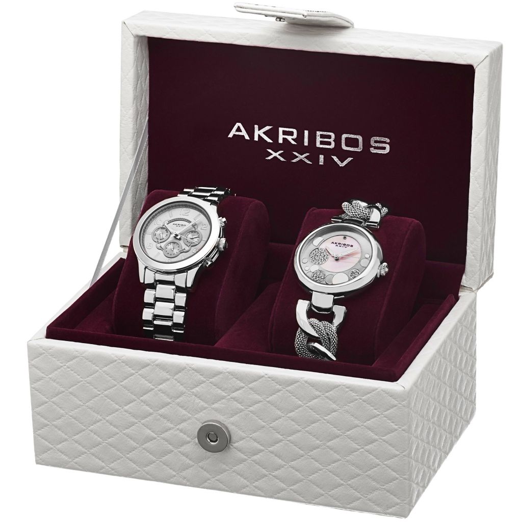 elvitario watch and bracelet set