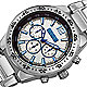 Watch front silver-tone