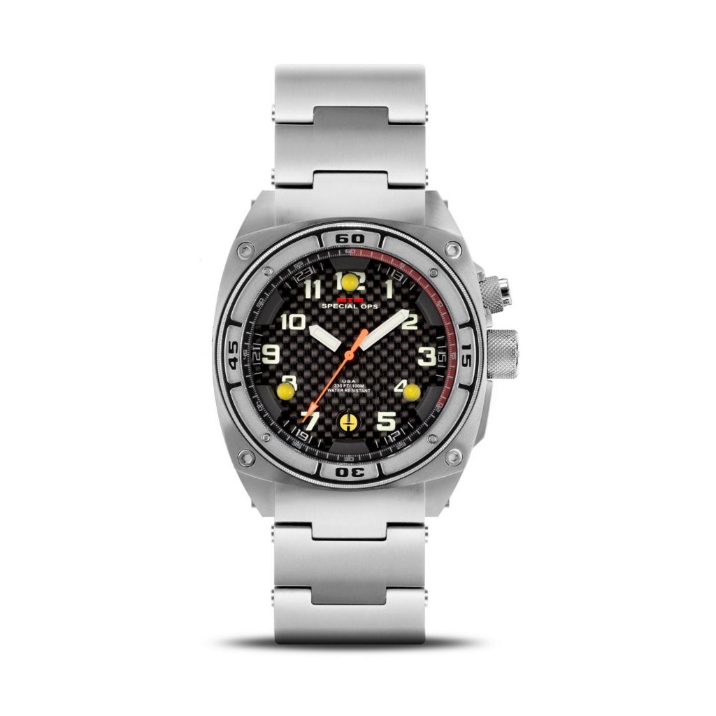 led dial watch