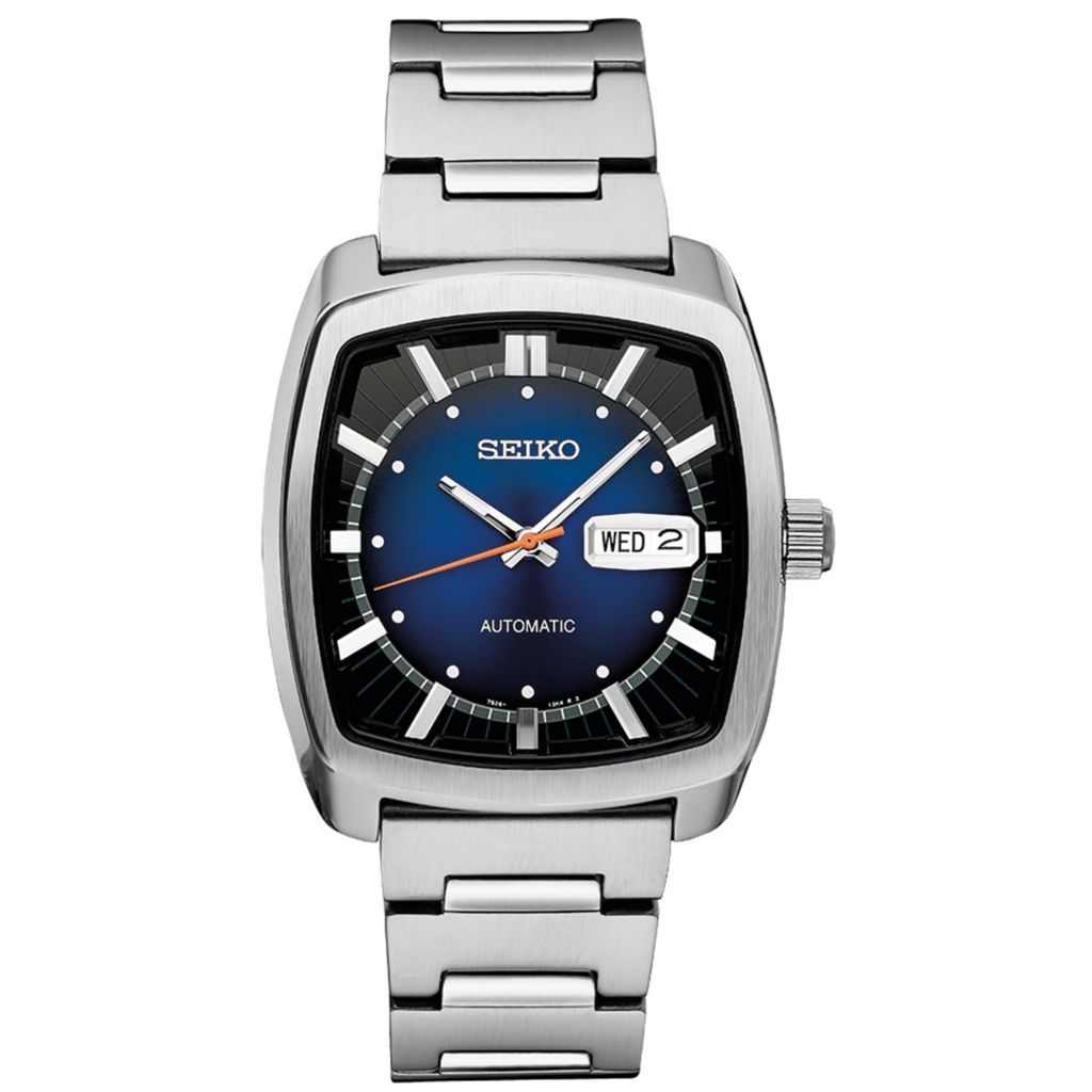 Date Stainless Steel Bracelet Watch 