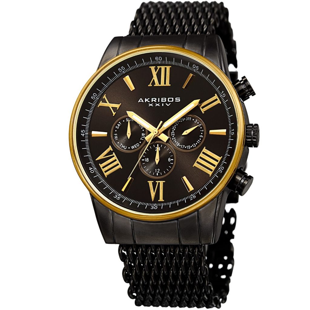 Akribos montre shops homme