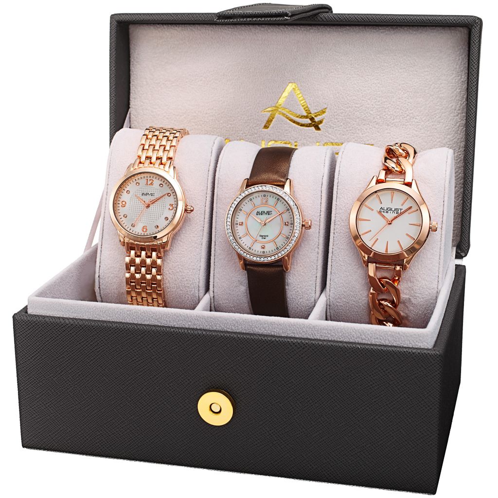 diamond watch set