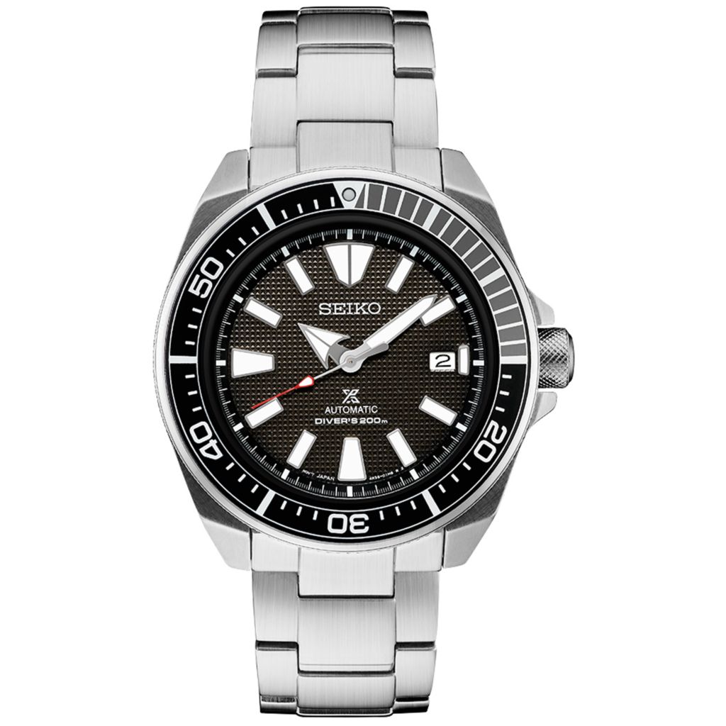 seiko men's bracelet watch