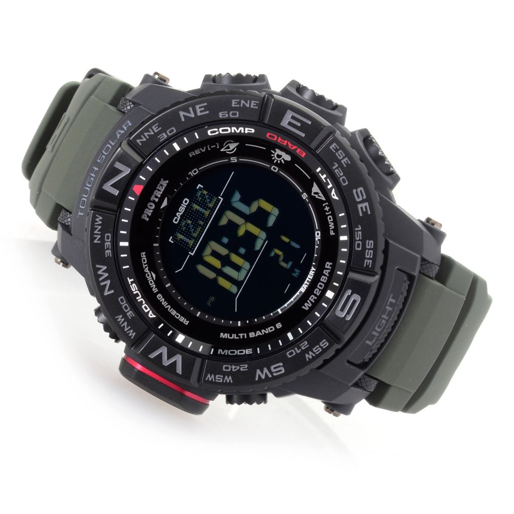 Casio Men's 52mm Pro Trek Tough Solar Quartz Digital Strap Watch