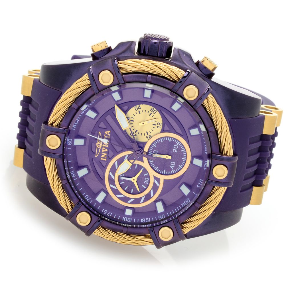 purple invicta watch