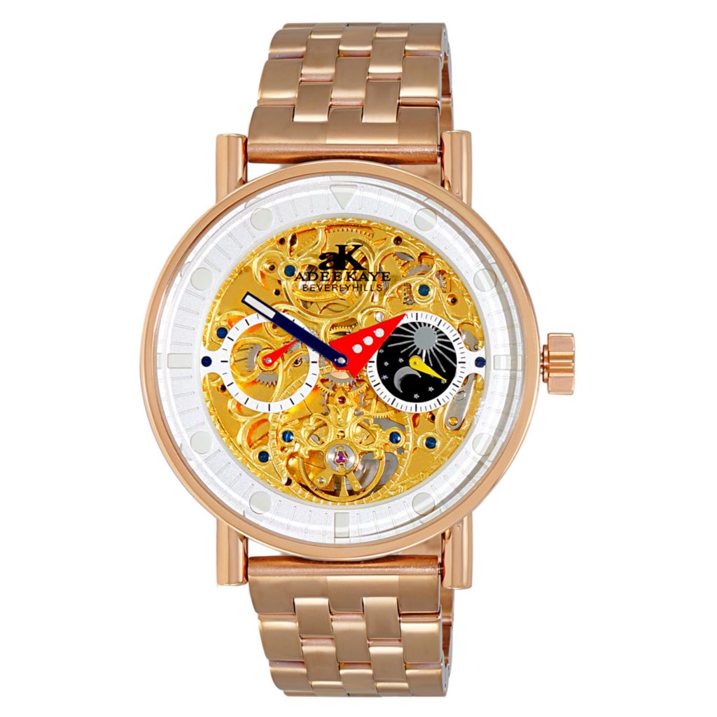 adee kaye skeleton watch