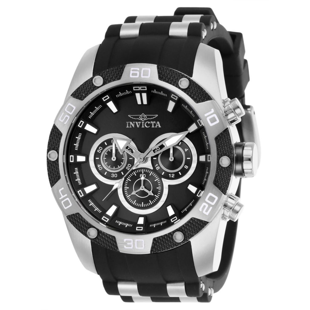 Invicta speedway stainless on sale steel case men's watch