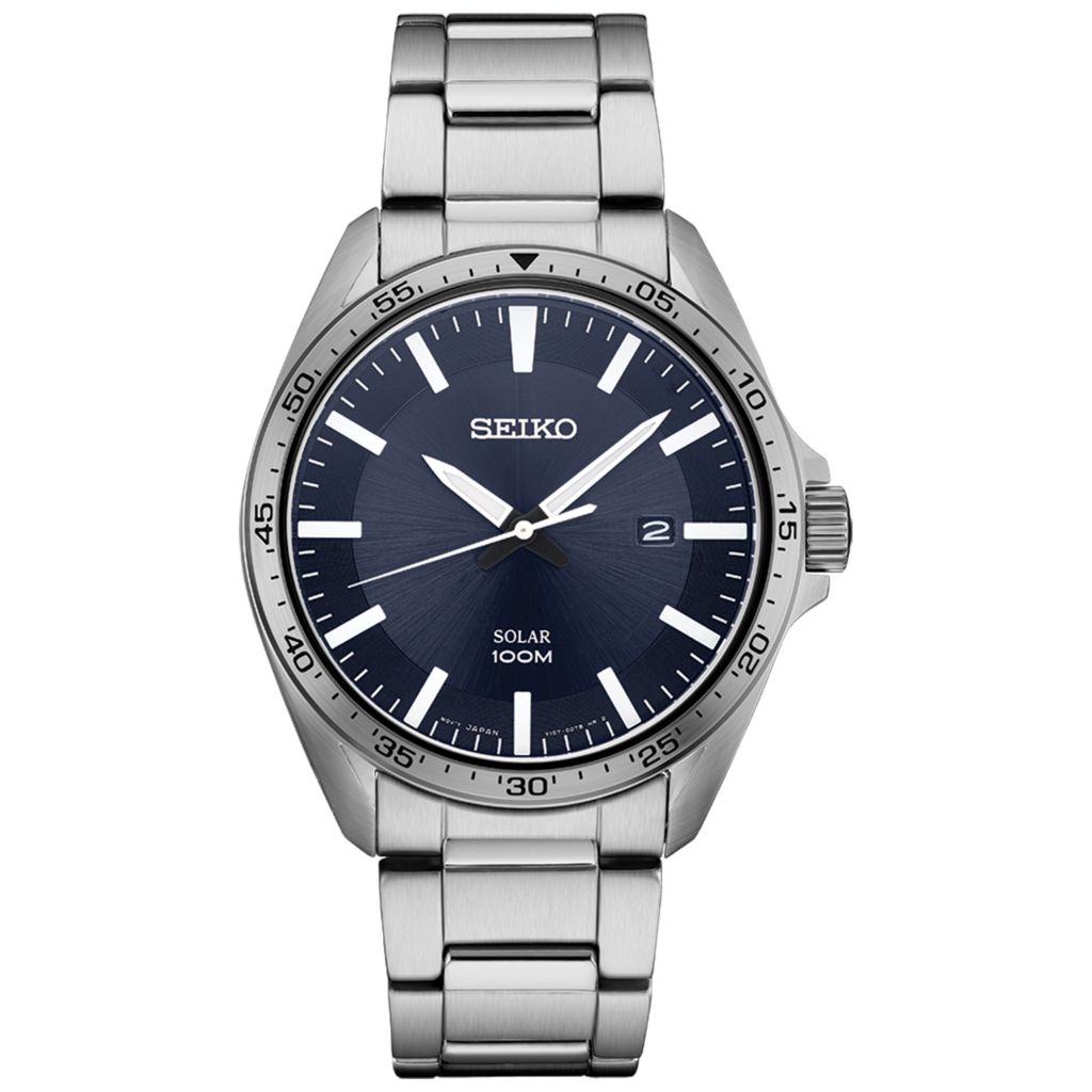 seiko quartz blue dial