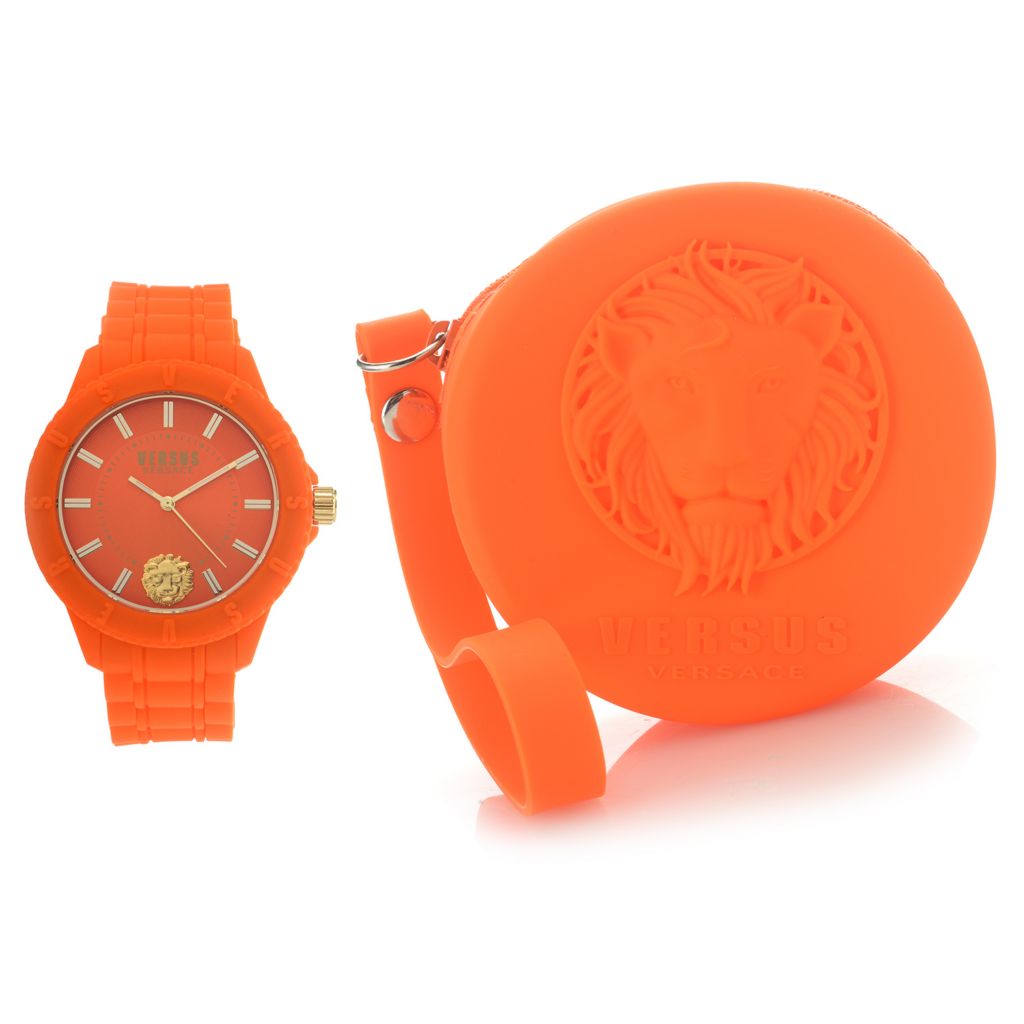 versace silicone watch