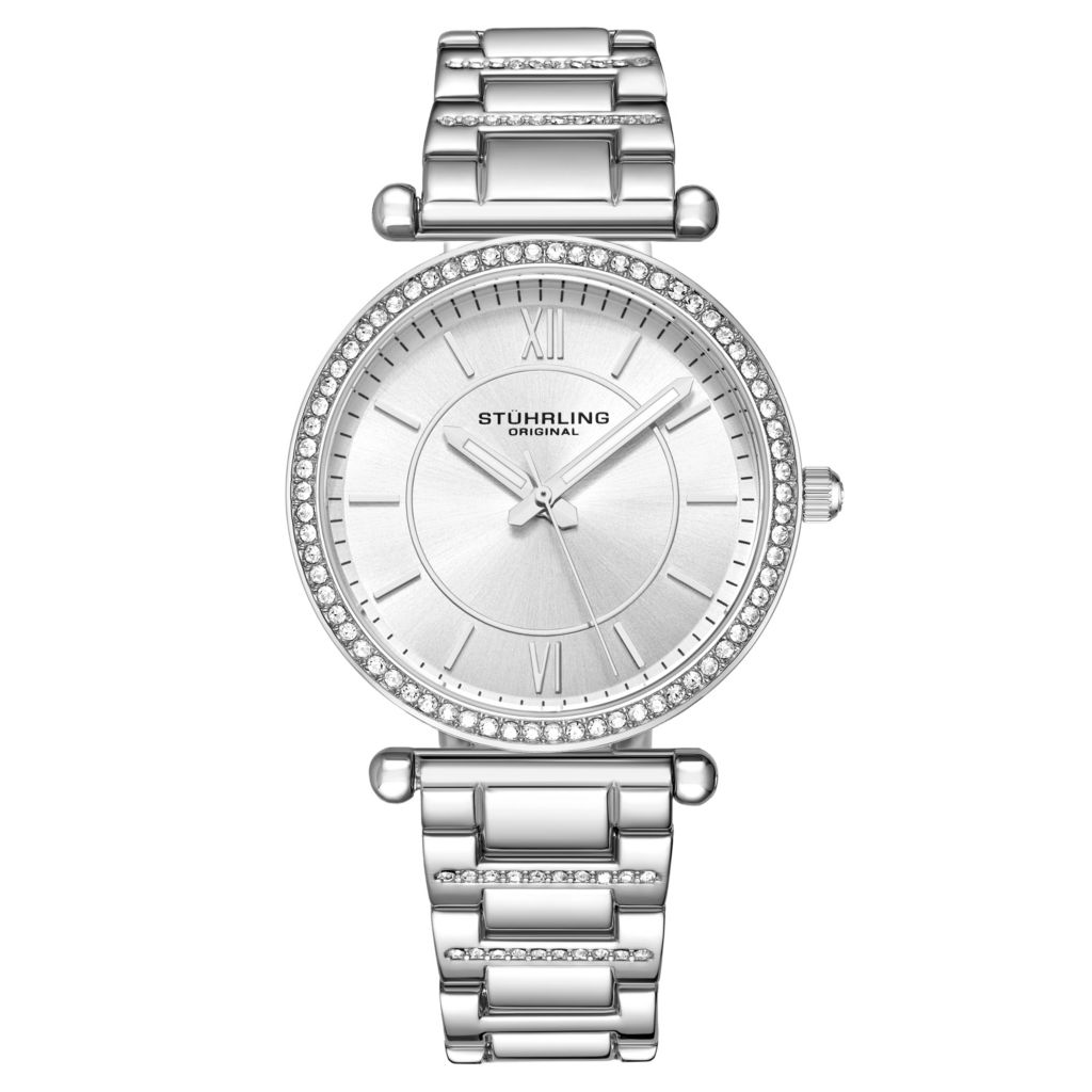 Stuhrling Original Women s Symphony Swiss Quartz Stainless Steel Bracelet Watch