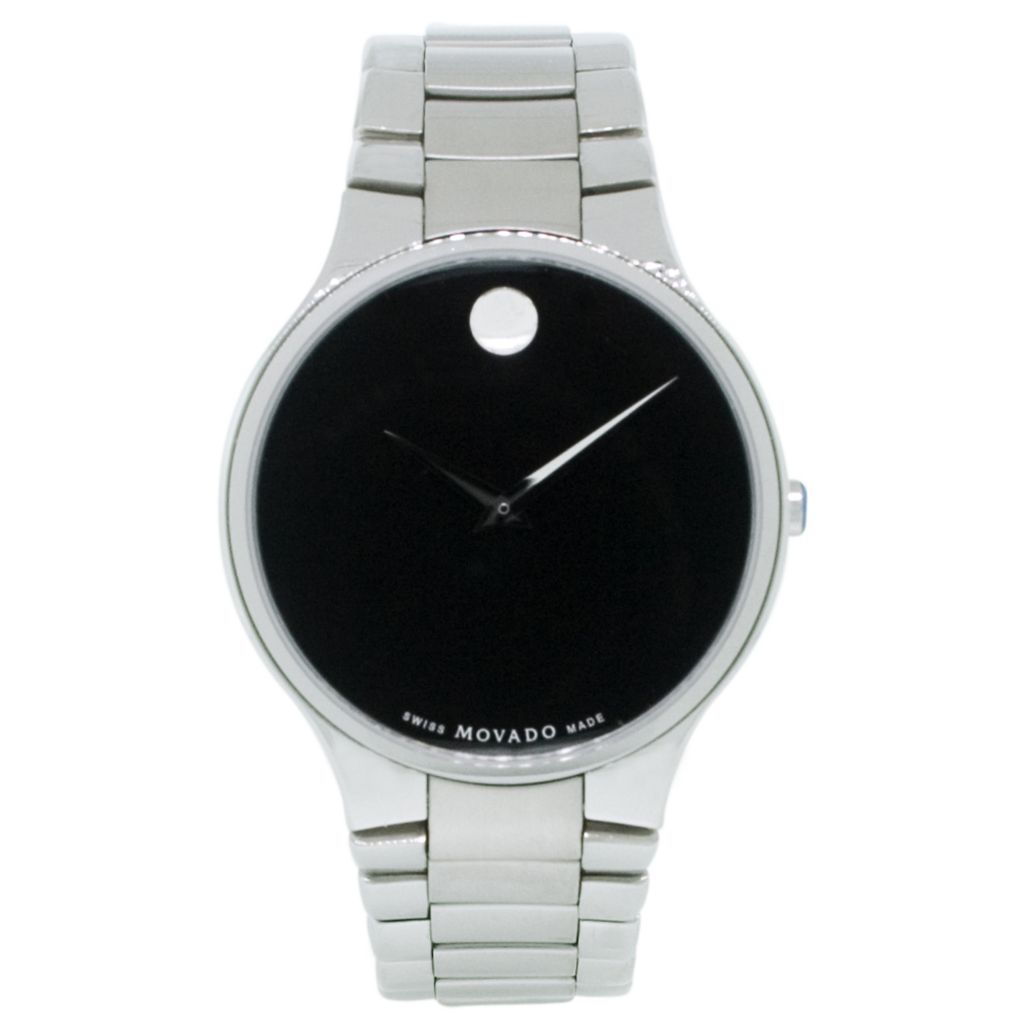 movado serio black