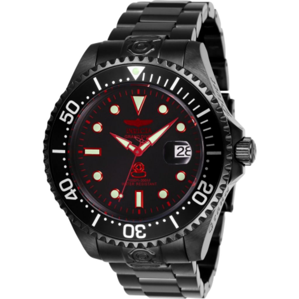 Black Stainless Steel Bracelet Watch 