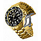 Gold-tone / Black watch