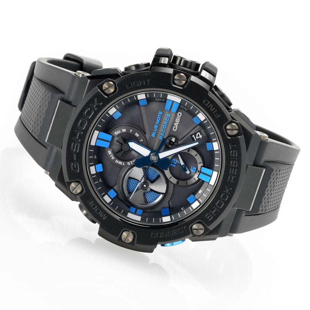 g shock steel blue