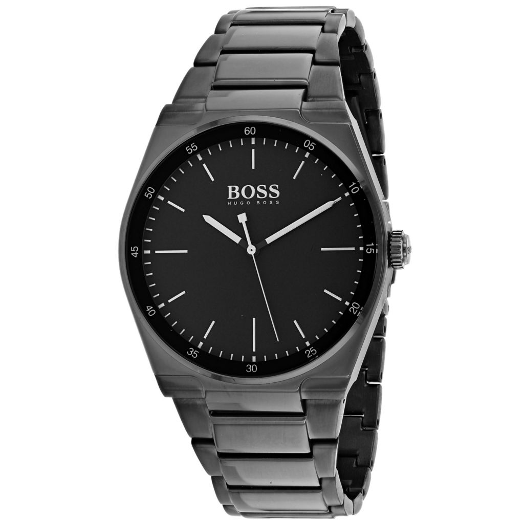 hugo boss metal watch