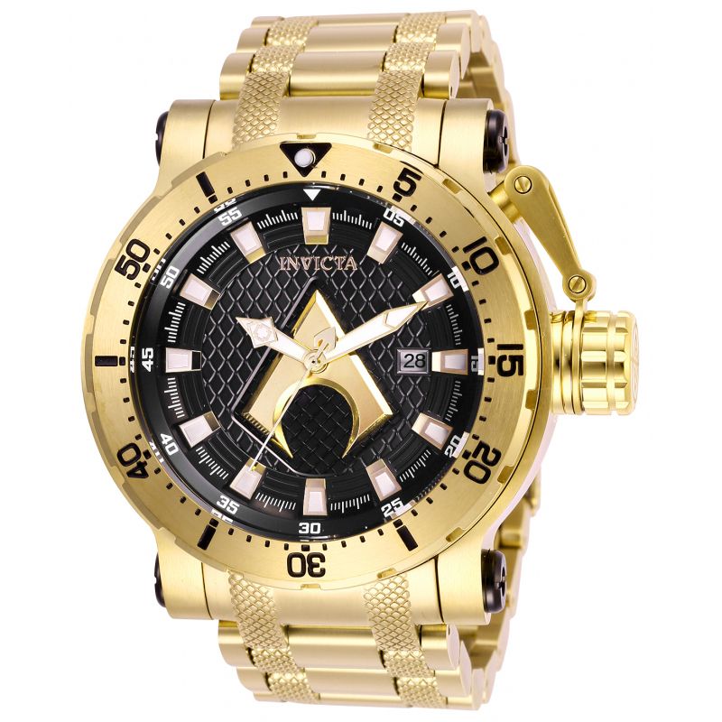 As Is Invicta Dc Comics Aquaman 52mm Coalition Forces Limited Edition Automatic Bracelet Watch Bulldog Shopping Network Shopping For Men