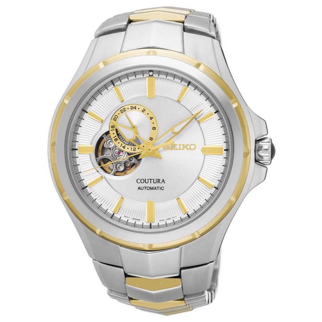 seiko limited edition men's chronograph special value stainless steel bracelet watch 43.5 mm