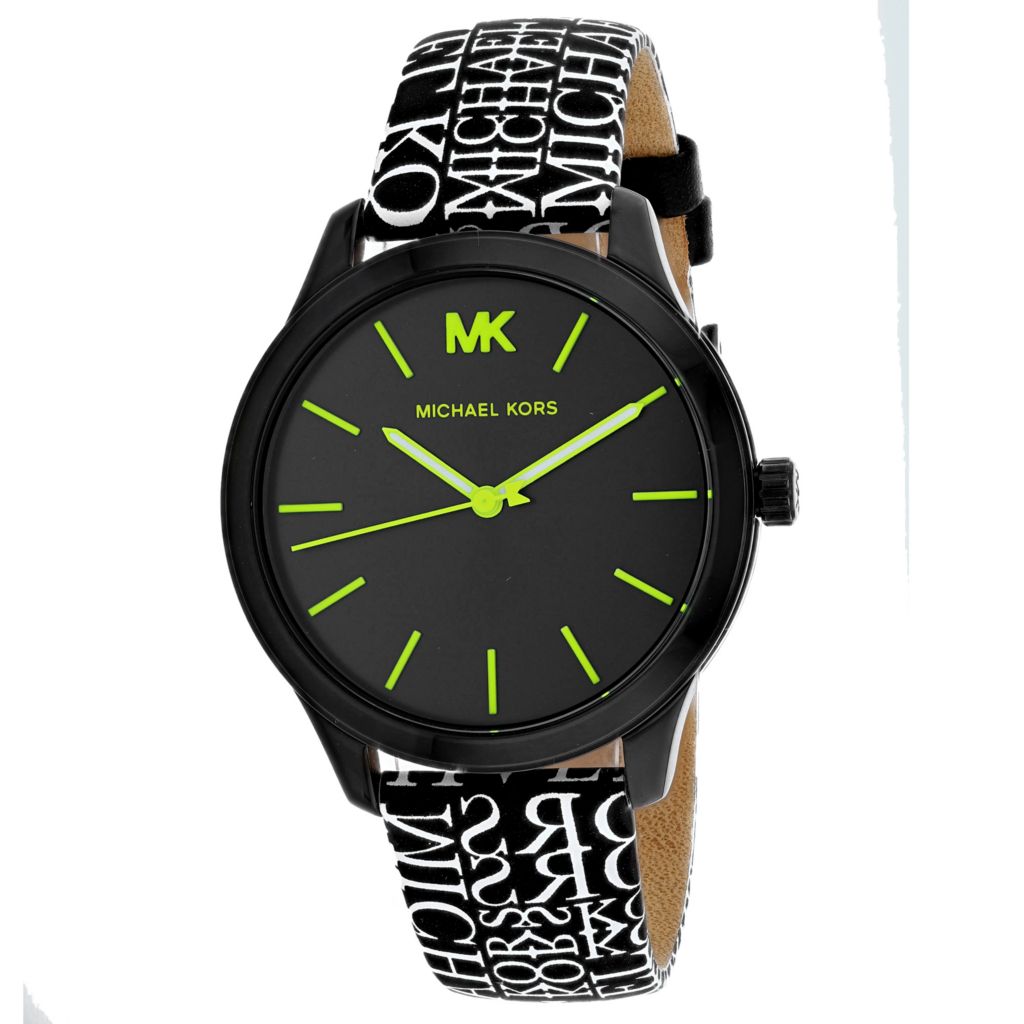 michael kors runway watch strap