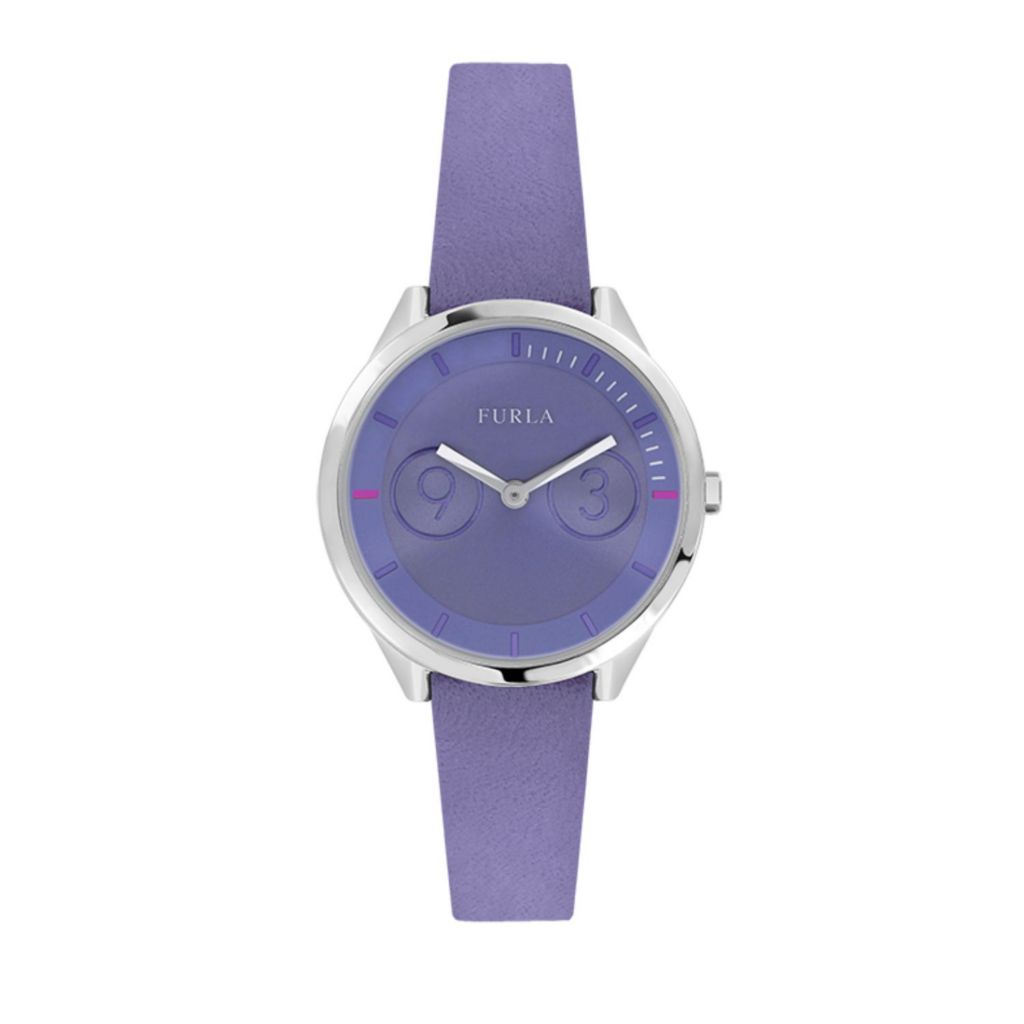 Furla Women s Metropolis Quartz Leather Strap Watch ShopHQ