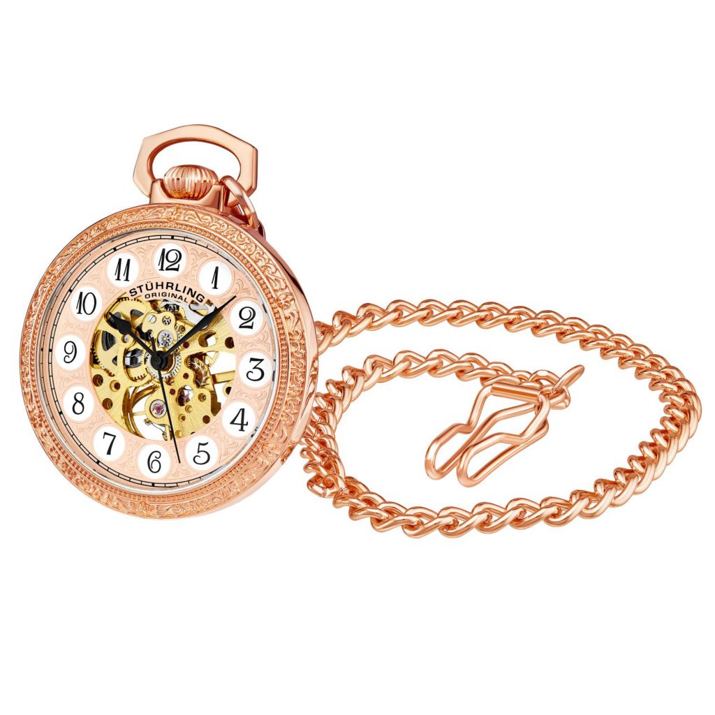 Stührling pocket watch new arrivals