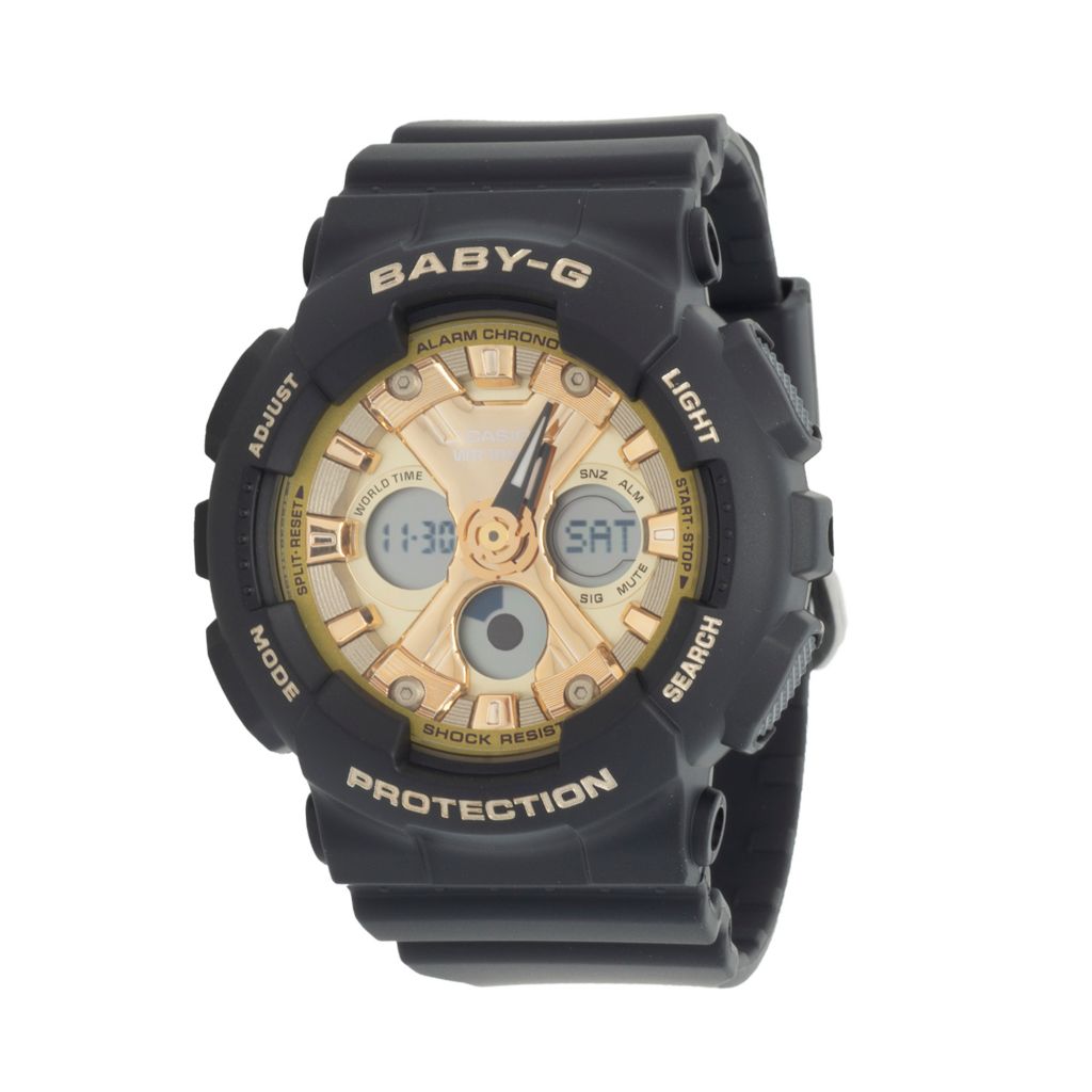 casio 539 black gold analog