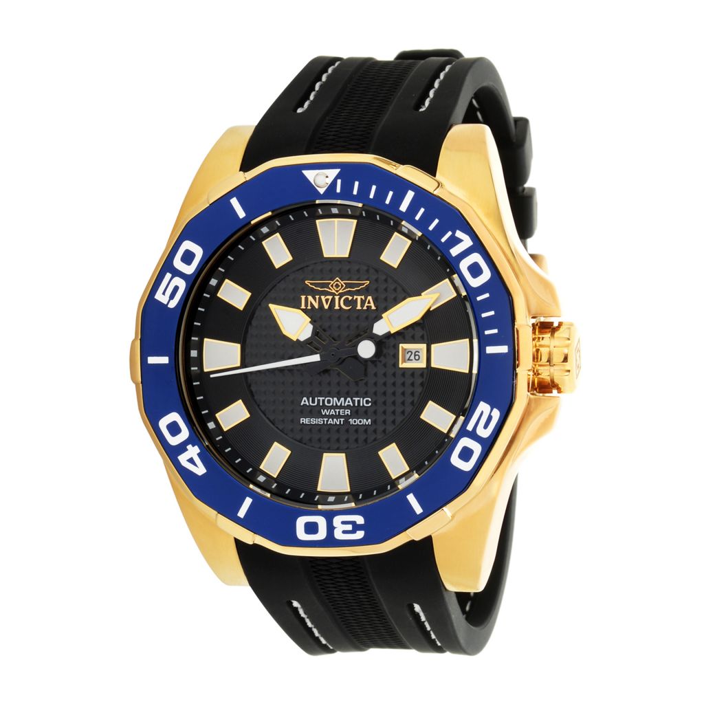 Invicta Men s 52mm Pro Diver Limited Edition Automatic Silicone