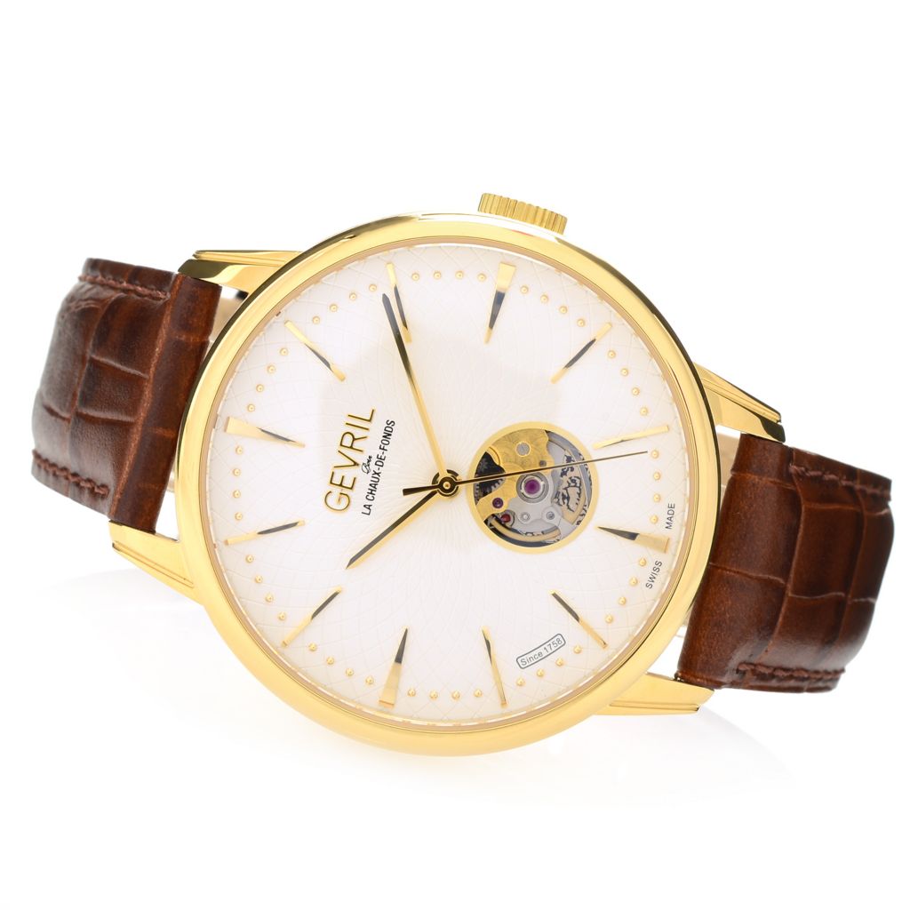 Gevril men's mulberry online watch