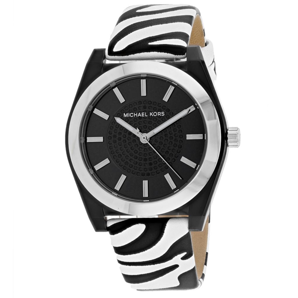 michael kors zebra watch