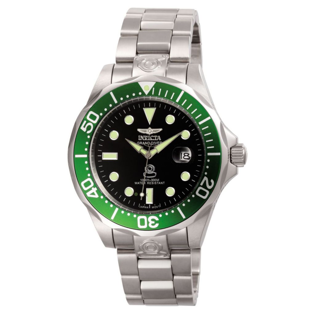 Invicta pro diver green automatic hot sale