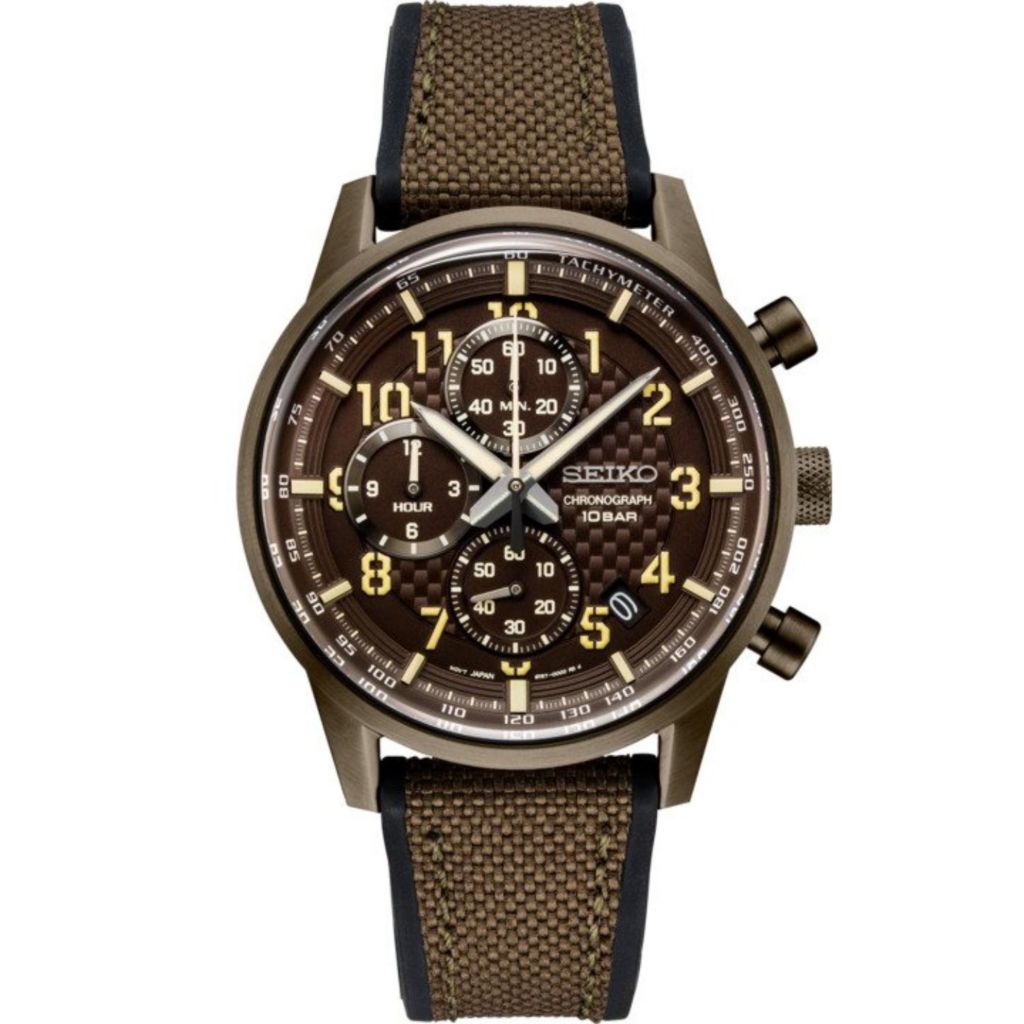 seiko chronograph 42mm