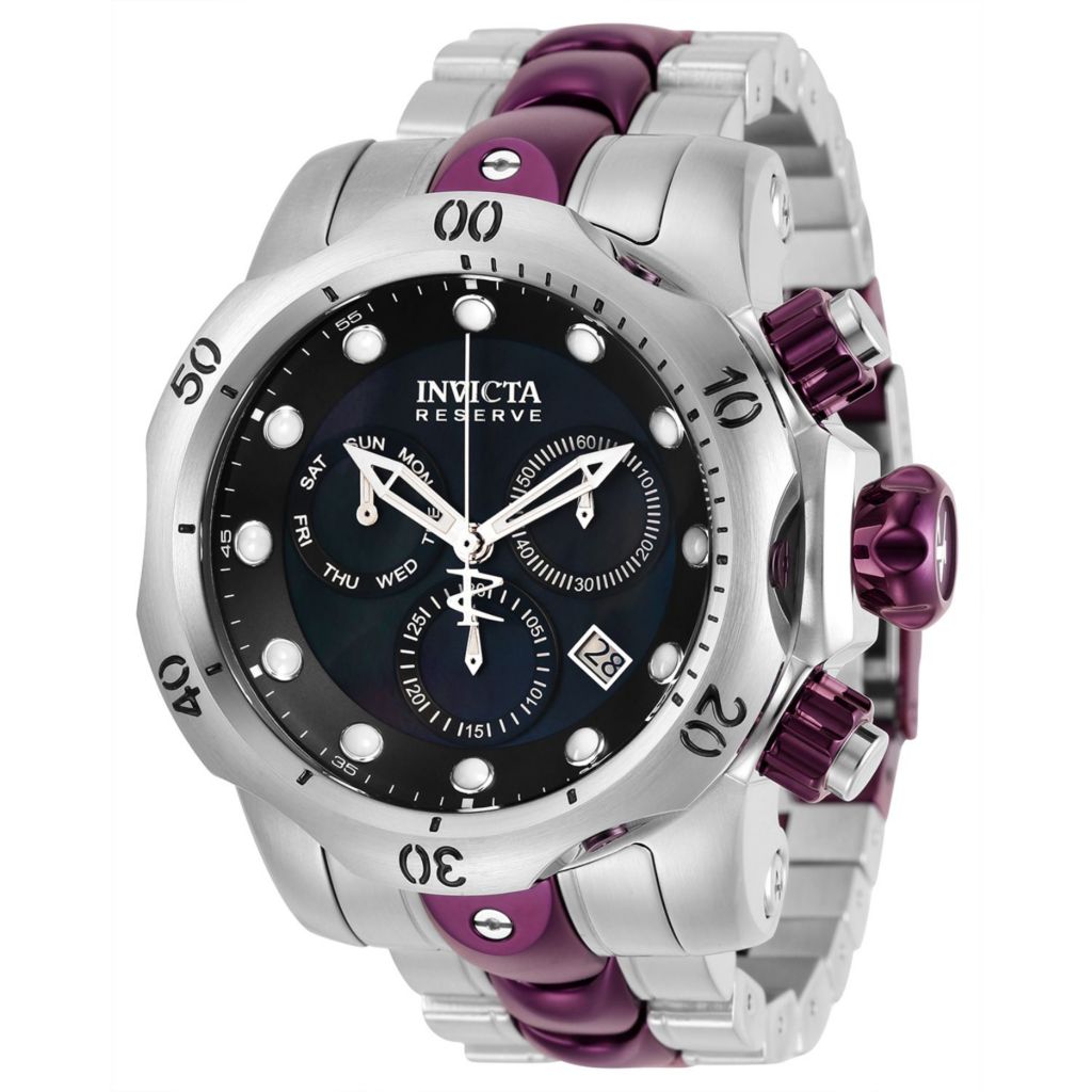 purple invicta watch