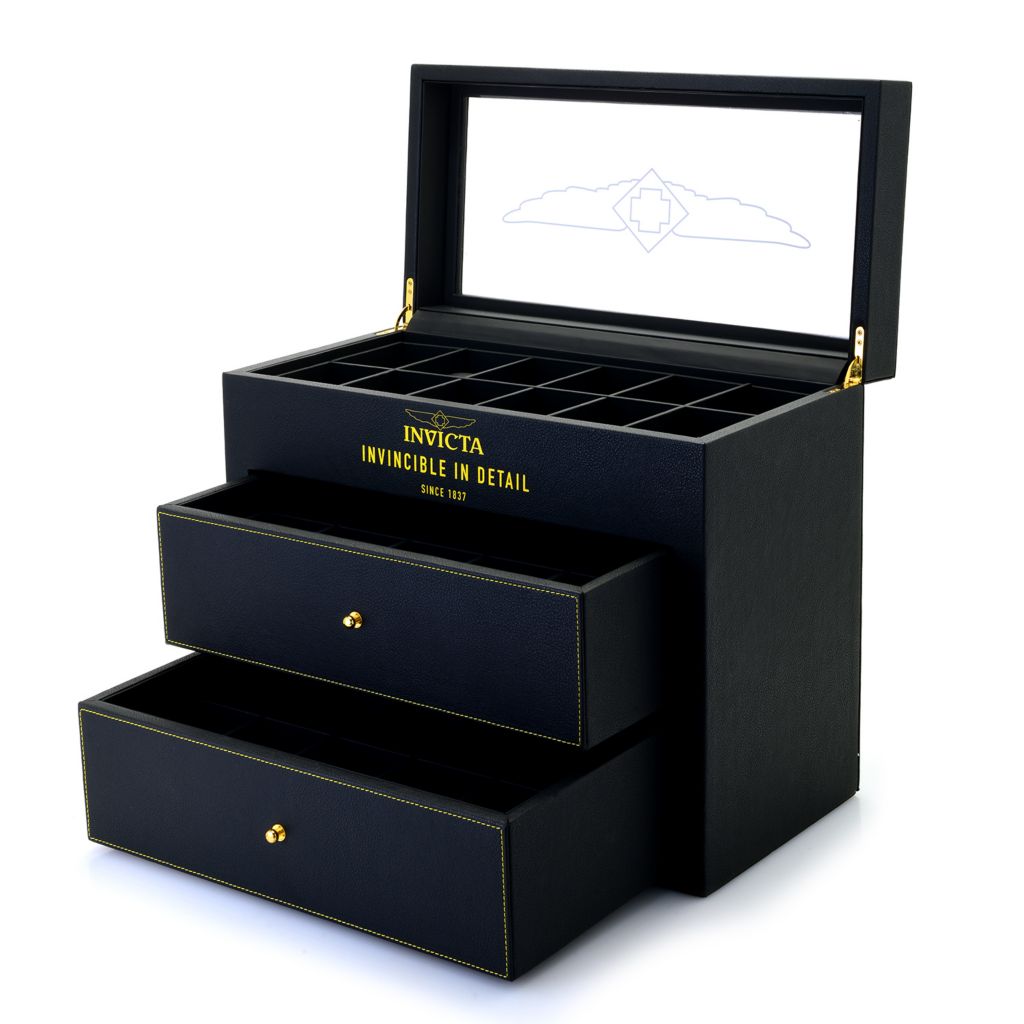 Invicta 10 slot outlet watch box