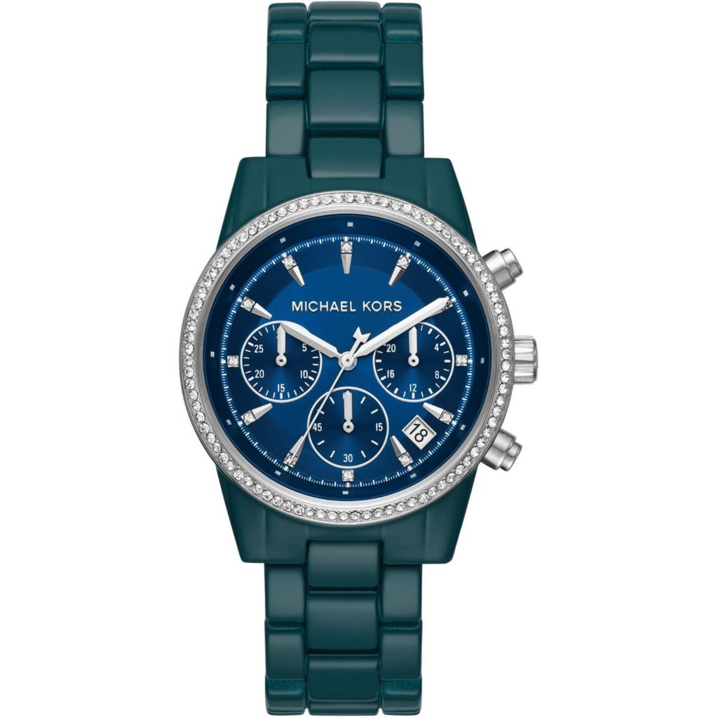 michael kors watch women blue