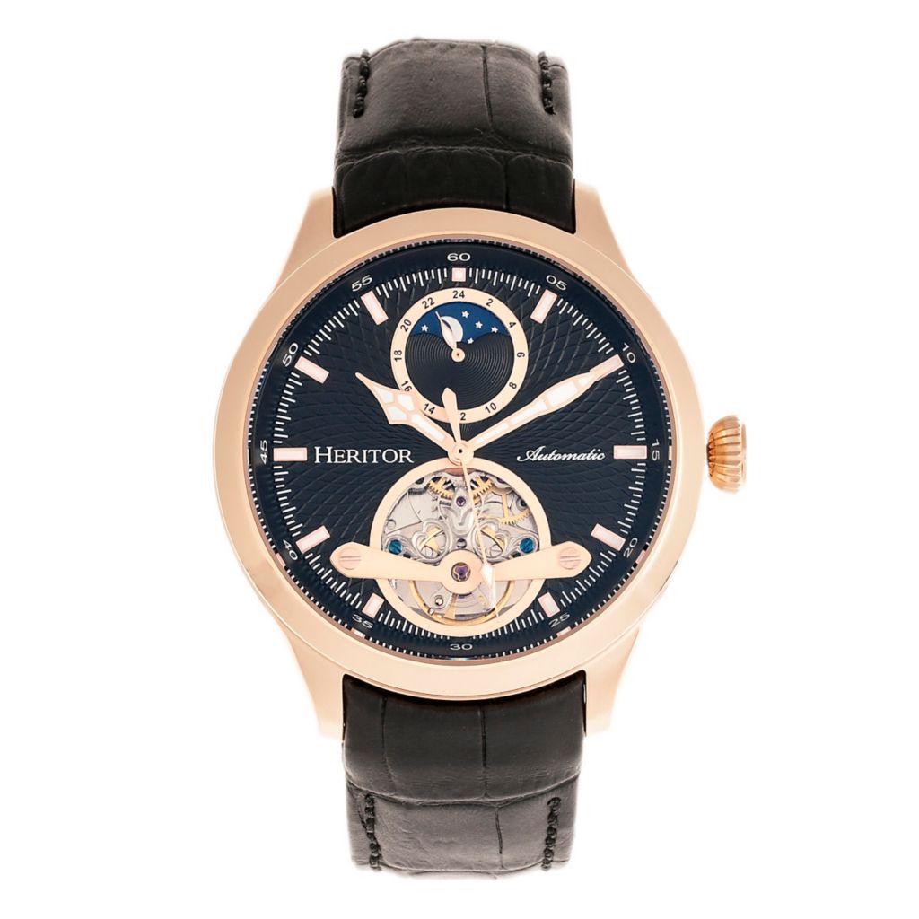 Heritor gregory open heart automatics hot sale