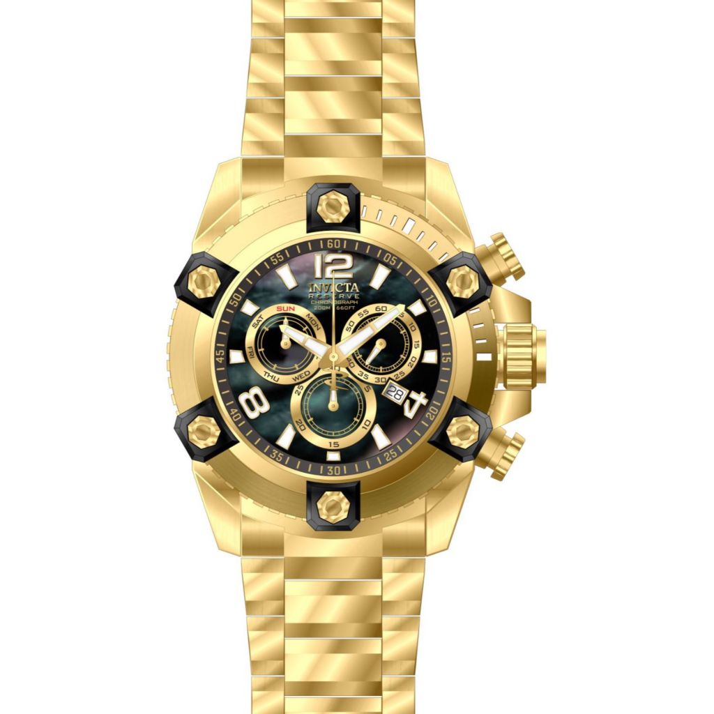 Invicta Reserve Men s 63mm Grand Octane Swiss Quartz MOP