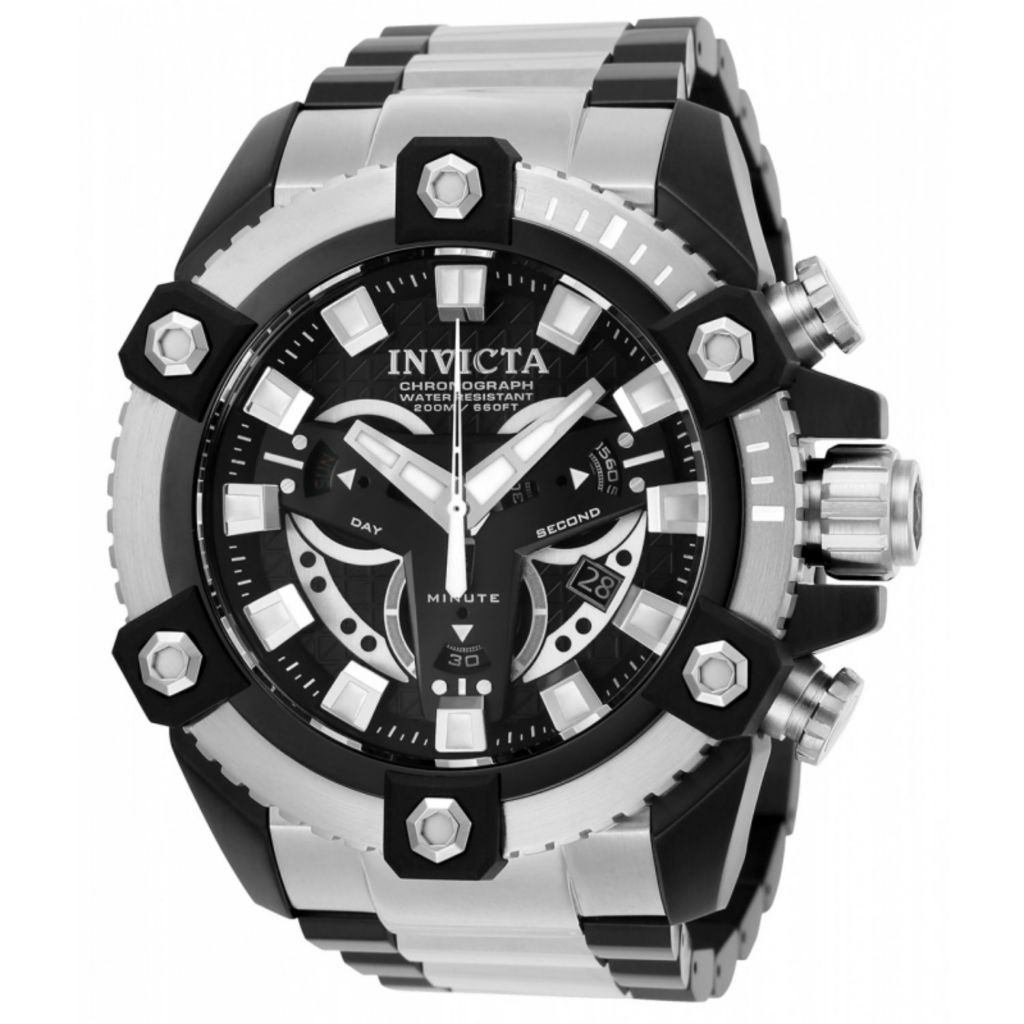 Invicta Men s 63mm Grand Octane Swiss Quartz Chronograph Bracelet Watch ShopHQ