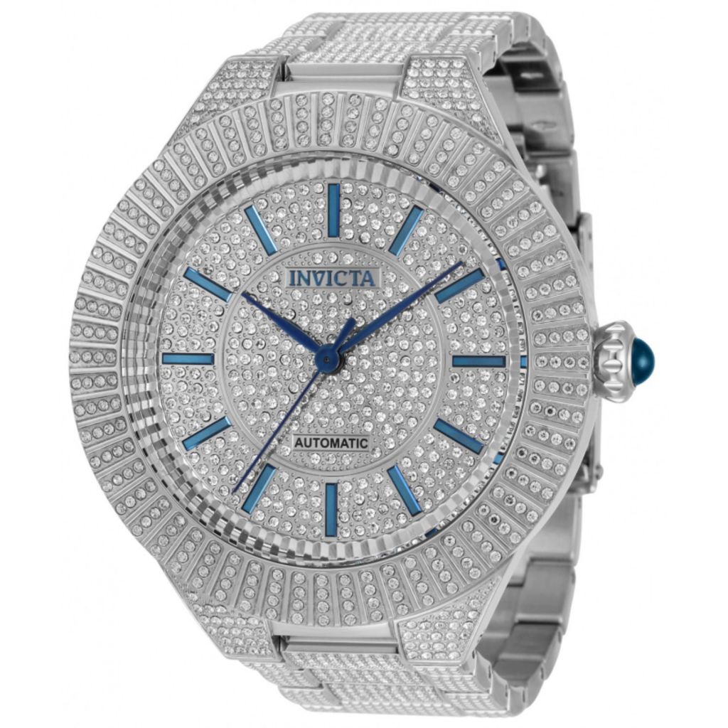 Iced out discount invicta watches