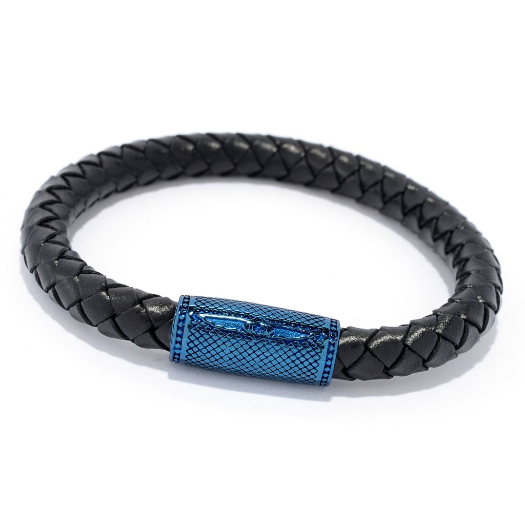 Invicta men's leather bracelet new arrivals