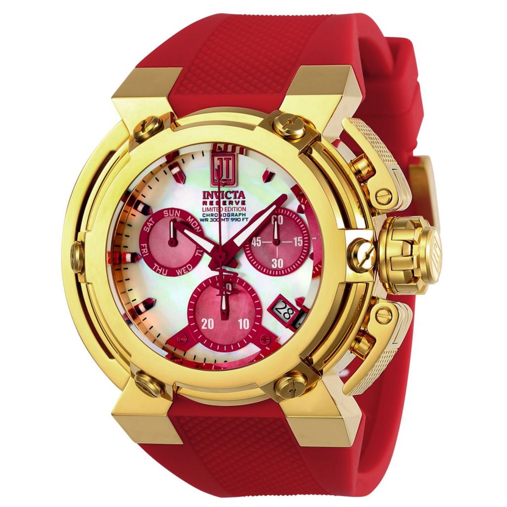 As Is Invicta Reserve 46mm JT X Wing Ltd Edition Swiss Quartz Chronograph Strap Watch ShopHQ