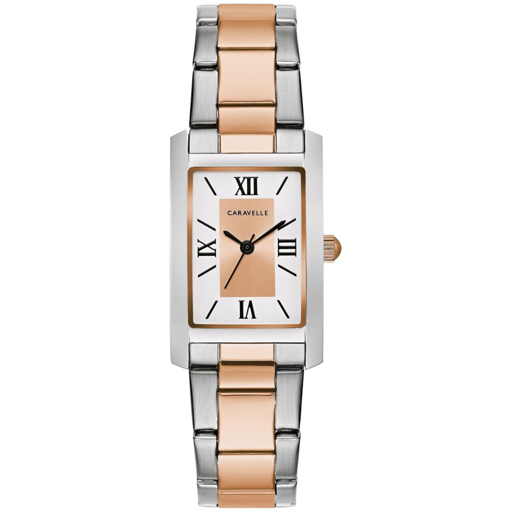 Bulova rectangular sales women's watch