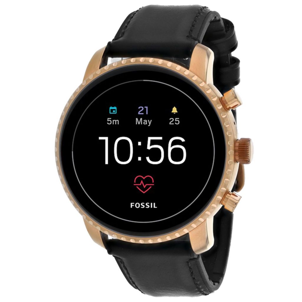 digital watch leather strap