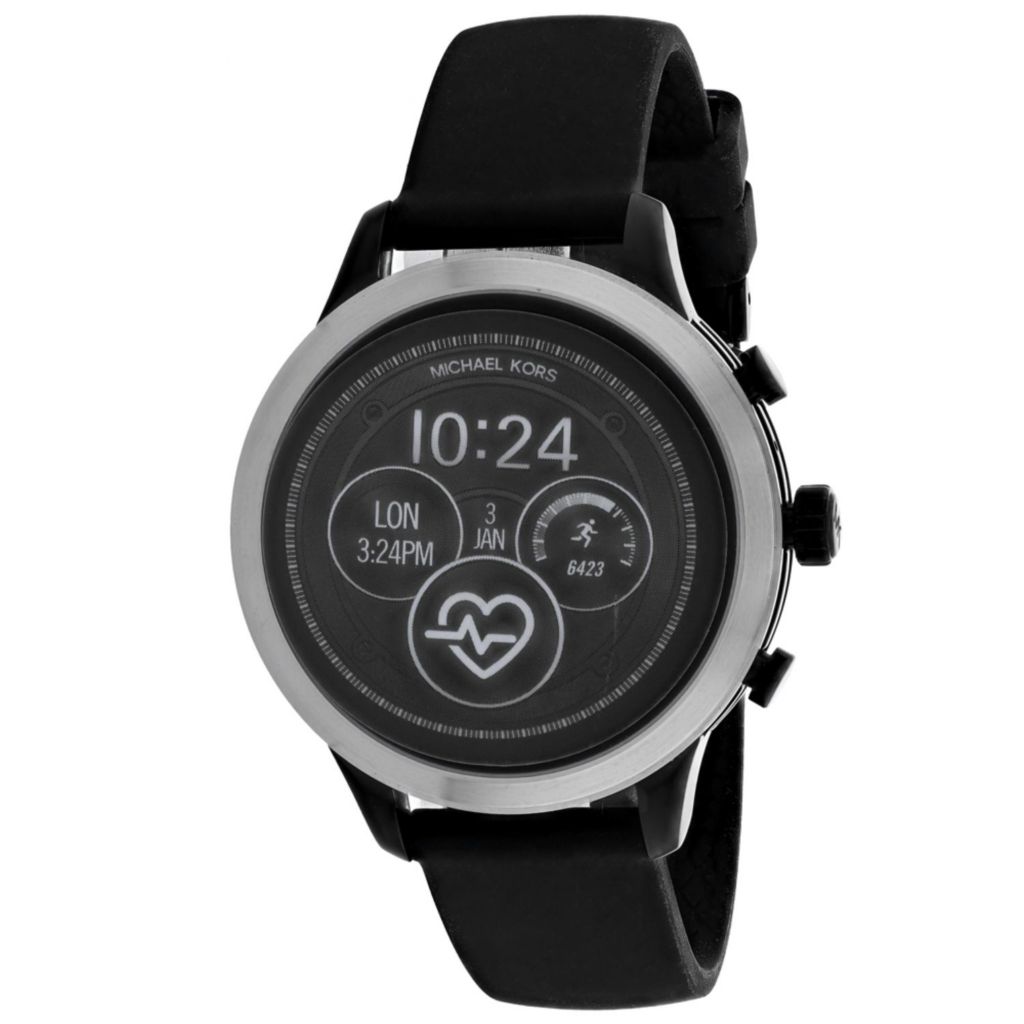 michael kors digital watch black