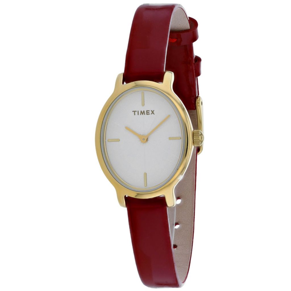 timex red watch