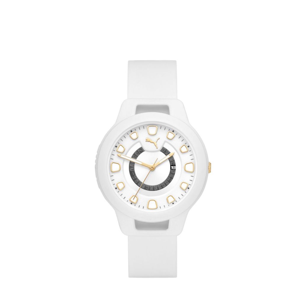 puma white watch