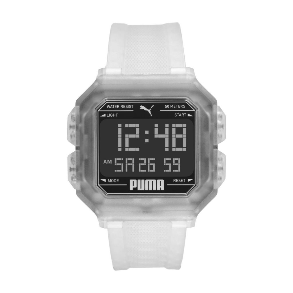 puma watch white