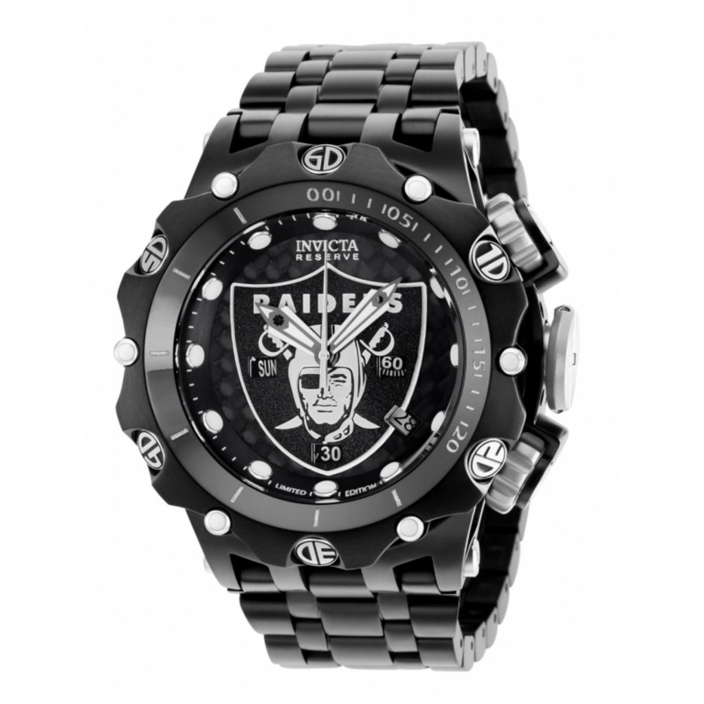 Invicta NFL Venom Fusion 52mm Black Label Swiss Quartz Watch