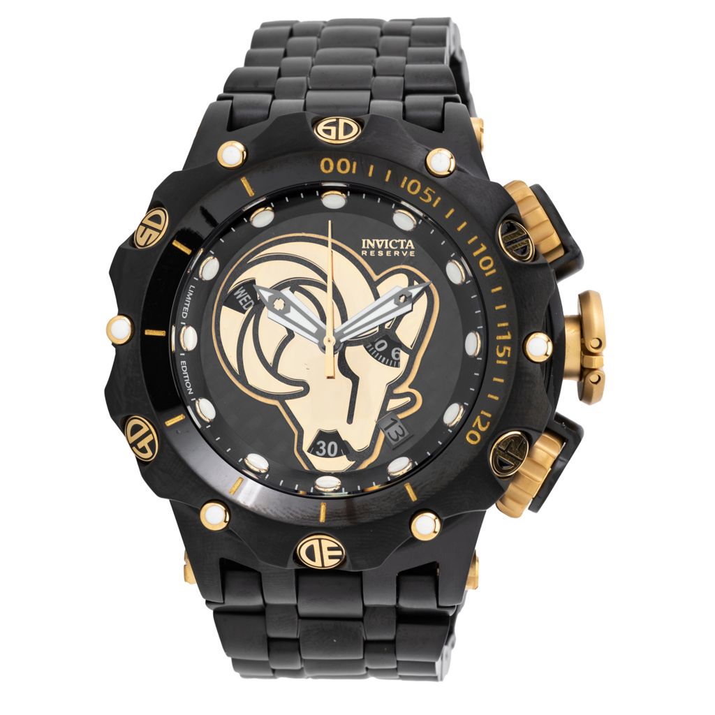 Invicta NFL Venom Fusion 52mm Black Label Swiss Quartz Watch