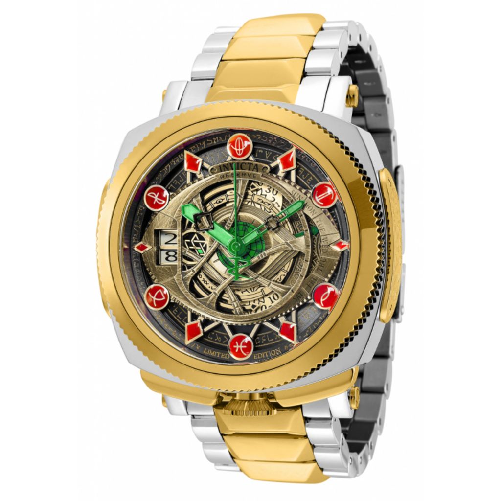 Invicta Reserve, Marvel Men's 52mm, Russian Diver, Doctor Strange Limited  Edition Swiss Quartz Watch