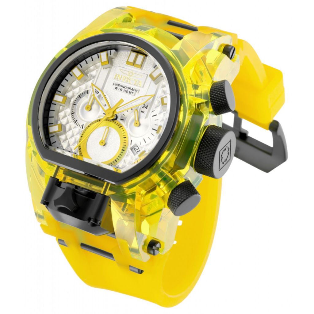 Invicta Bolt Zeus Magnum Yellow /BLACK Anatomic Chronograph